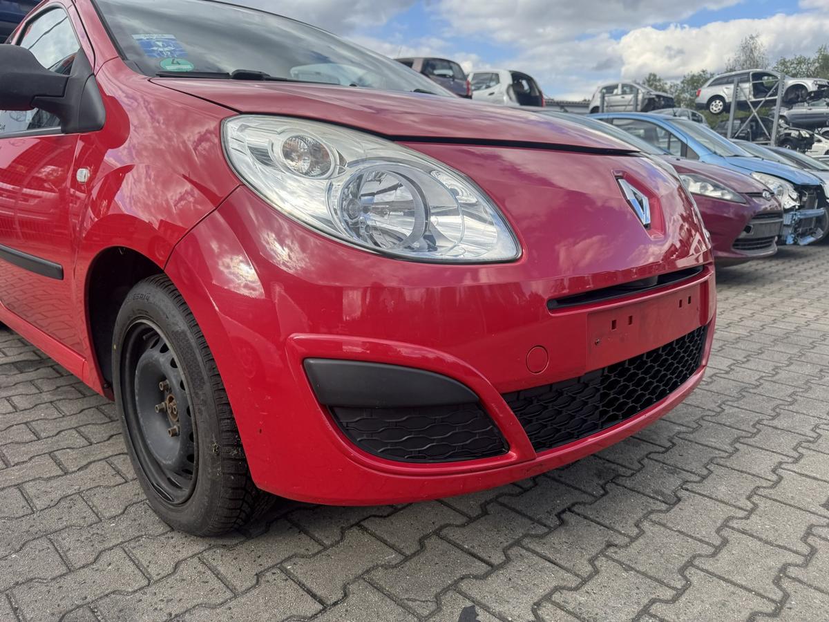 Renault Twingo 2 original Sto&szlig;stange Stossf&auml;nger vorn OV727 Red Brisk Bj.2008